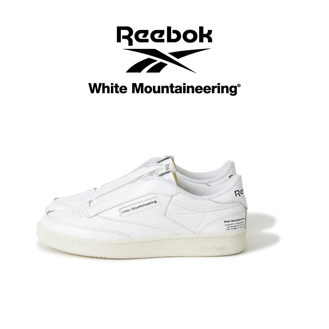 White Mountaineering / WM×REEBOK CLUB C 85 VINTAGE SLIP-ON