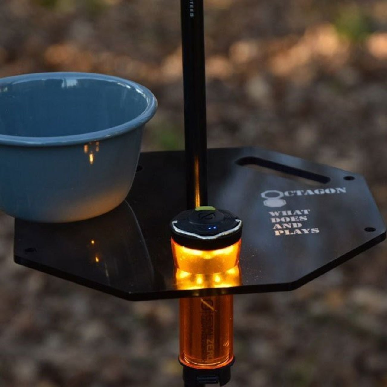 efim / OCTAGON FLAT PLATE for lantern