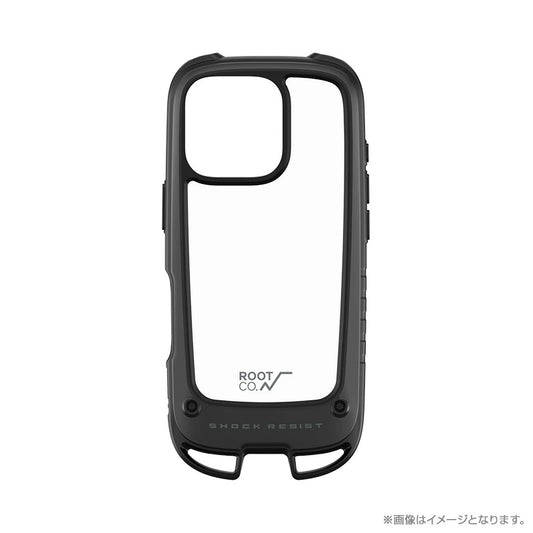 ROOT CO. / [iPhone16Pro専用]GRAVITY Shock Resist Case +Hold.(ブラック)