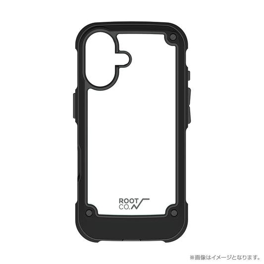 ROOT CO. / [iPhone16専用]GRAVITY Shock Resist Tough & Basic Case.(ブラック)