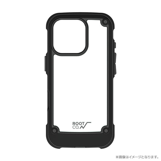 ROOT CO. / [iPhone16Pro専用]GRAVITY Shock Resist Tough & Basic Case.(ブラック)