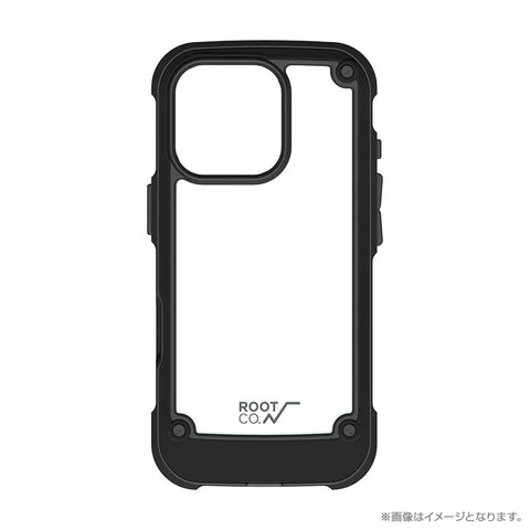 ROOT CO. / [iPhone16Pro専用]GRAVITY Shock Resist Tough & Basic Case.(ブラック)