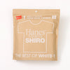 Hanes / Hanes 1P T-SHIETS  SHIRO クルーネックTシャツ