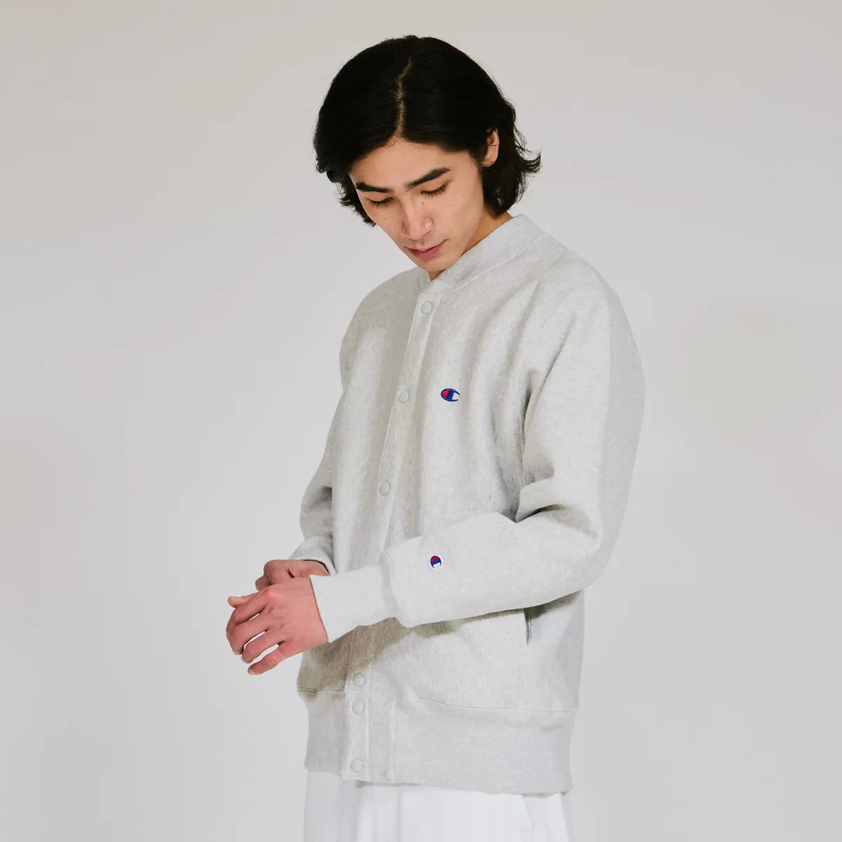 Champion / REVERSE WEAVE® SNAP SWEATSHIRT