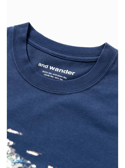andwander / noizy logo printed T