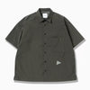 and wander / UV cut stretch SS shirt