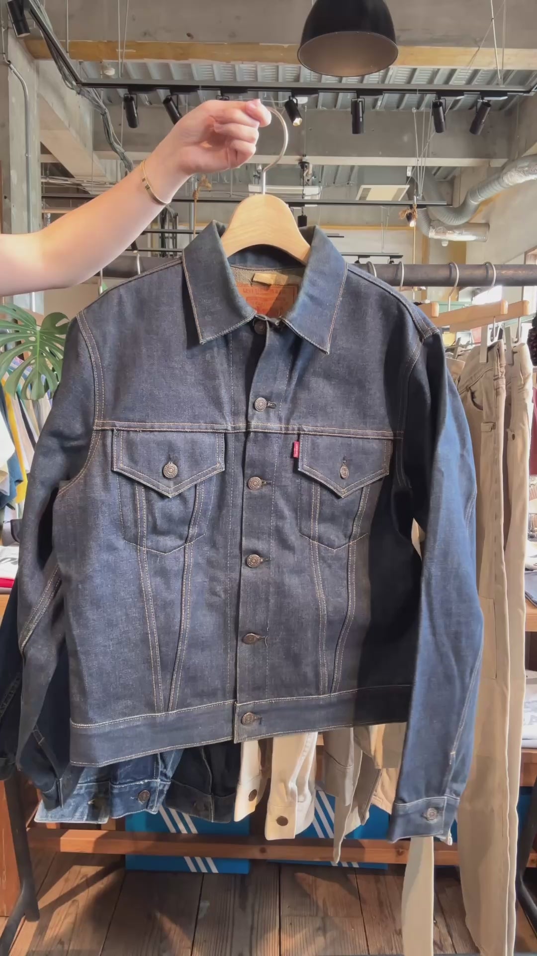 NorMo Vintage / 1960’s Vintage LEVI'S 557 3rd JK (NO WASH) size40