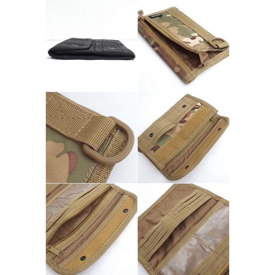 MOLLE SYSTEM / MOLLEウォレット3色