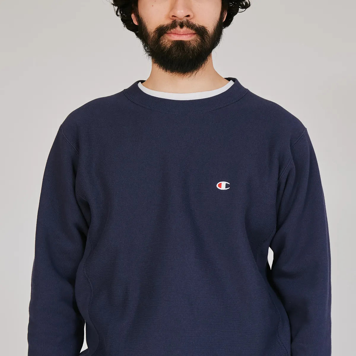 Champion / REVERSE WEAVE® CREW NECK SWEATSHIRT     Relax Fit