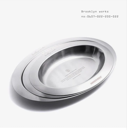 BROOKLYN WORKS / OVAL PLATE