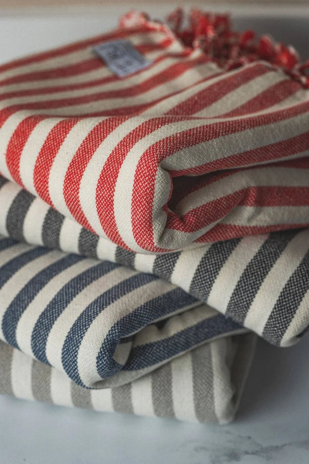Auntierosa Holiday / VERTICAL STRIPE TURKISH TOWEL