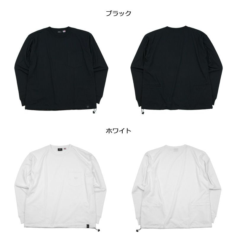 ROOT CO. / PLAY UTILITY BACK POCKET Long Sleeve T-Shirts