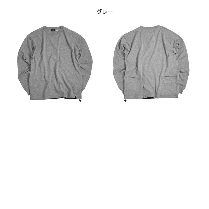 ROOT CO. / PLAY UTILITY BACK POCKET Long Sleeve T-Shirts