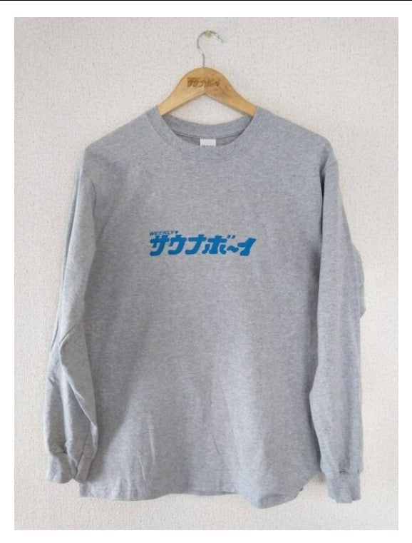 サウナボーイ  / サウナボーイ ロゴロングスリーブTシャツ