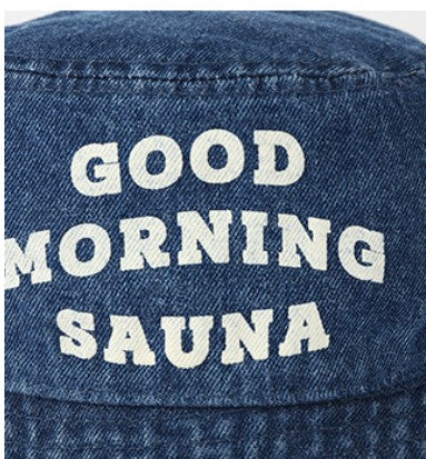 GOOD MORNING SAUNA / COTTON GMS ROGO HAT