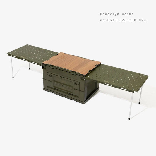 BROOKLYN WORKS / METAL PLATE LEG(2本）LONG